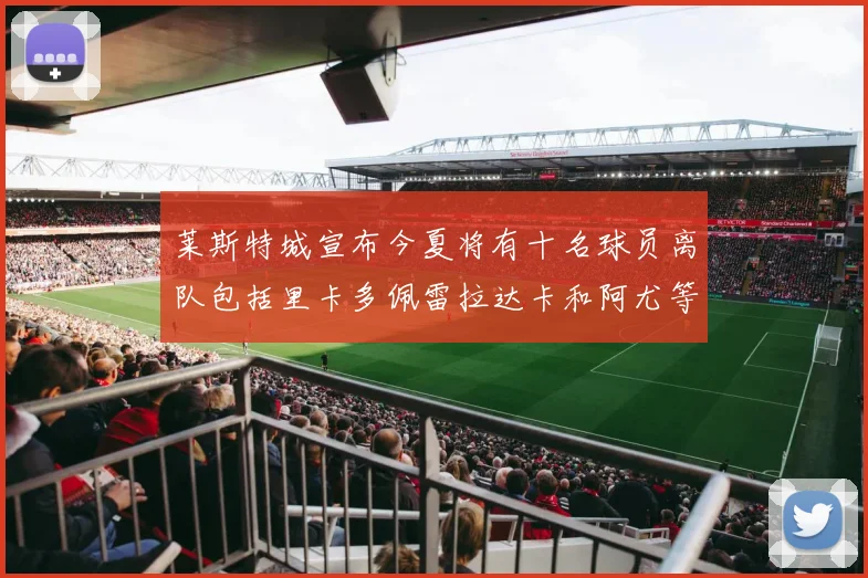 莱斯特城宣布今夏将有十名球员离队包括里卡多佩雷拉达卡和阿尤等人